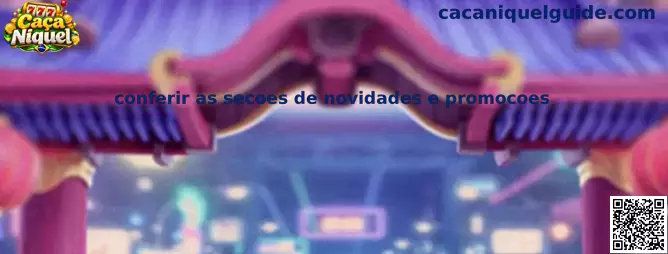 Conferir as secoes de novidades e promocoes em jogos de Caca Niquel