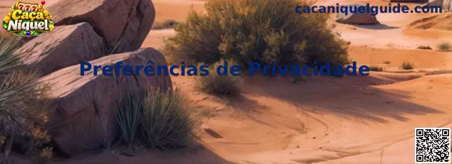 Preferências de Privacidade Caca Niquel